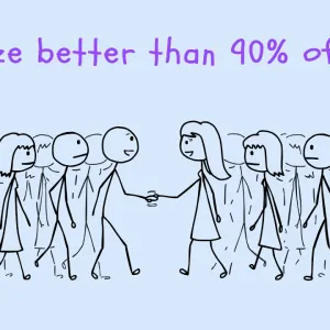 becoming social is easy, actually