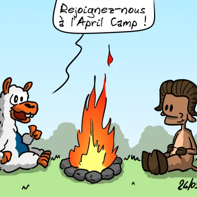 April Camp du dimanche 28 mars 2027