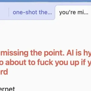 AI will fuck you up if you’re not on board