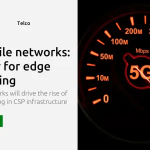 5G mobile networks: A driver for edge computing