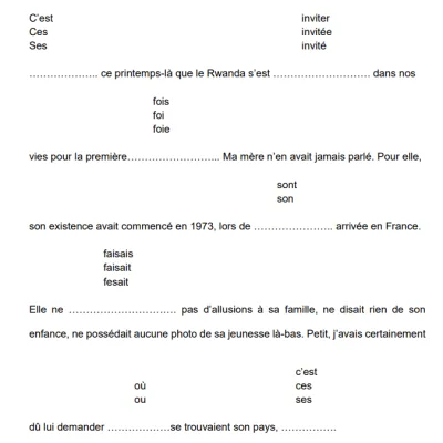 « Il faut bannir les textes à trous » Edouard Geffray