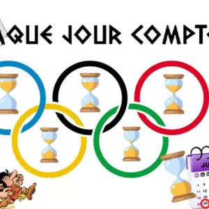 Un compte à rebours original pour attendre les Jeux Olympiques de Paris 2024