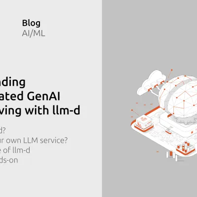 Understanding disaggregated GenAI model serving with llm-d