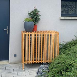 Tuto : Réalisez une structure pour cacher joliment l'unité extérieure de votre pompe à chaleur