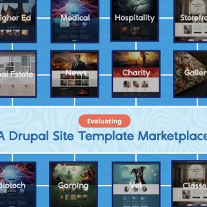 Exploring a marketplace for Drupal site templates