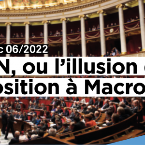 [Note] Le RN, ou l’illusion d’une opposition à Macron
