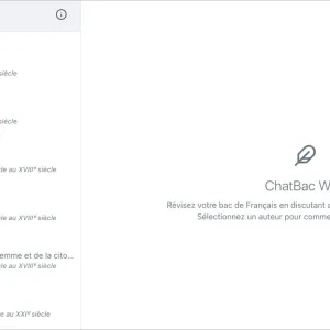 🎓 ChatBac. Parlez avec les auteurs du bac comme si vous discutiez sur WhatsApp