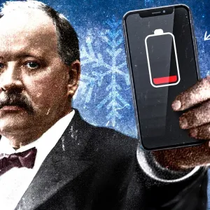 Pourquoi nos téléphones sont raplapla dans le froid (et ça date de 125 ans !)