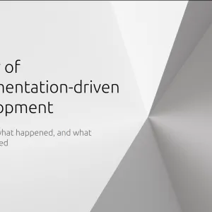 A year of documentation-driven development