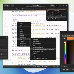 Metagedit is a Featured-Packed Plugin for Gedit Text Editor