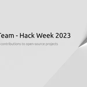 Web team – hack week 2023