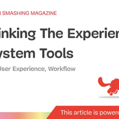 Rethinking The Experience Of System Tools