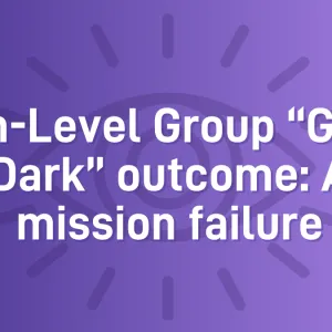 High-Level Group “Going Dark” outcome: A mission failure