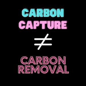 Let’s make this the year we stop conflating carbon removal with carbon capture.