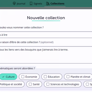 Classer ses lectures