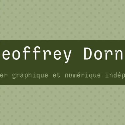 Geoffrey Dorne, designer graphique et numérique indépendant