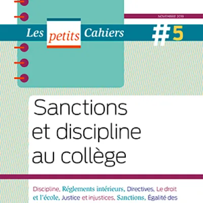 Textes de référence et pratiques disciplinaires effectives