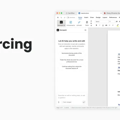 Développée en une semaine pour 8 500 € : Genspark publie sa suite bureautique IA GenOffice en open source