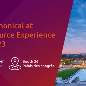 Join Canonical at Open Source Experience Paris 2023￼