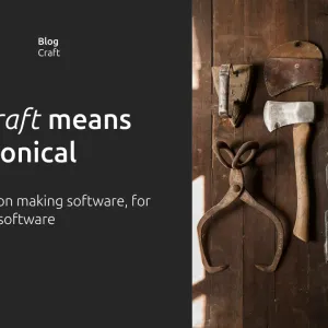 What craft means for Canonical