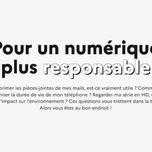 Pour un numérique plus responsable - Alt IMPACT