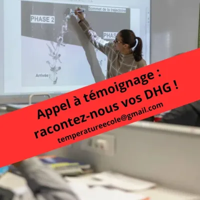 DHG en baisse : la colère monte dans les établissements