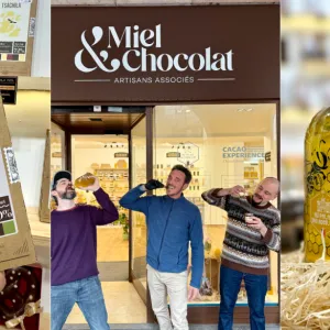 Miel et chocolat : 3 amis artisans ouvrent une boutique unique en son genre à Strasbourg