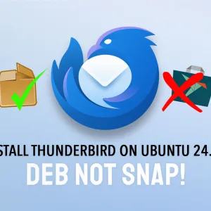 How to Install Thunderbird DEB on Ubuntu 24.04 (Not Snap)