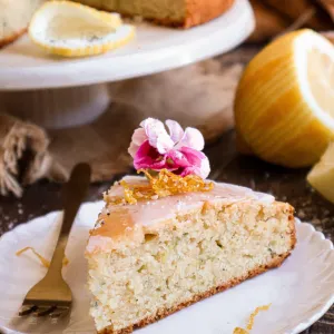 Gâteau Vegan Citron & Courgette