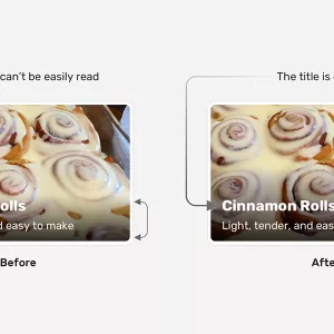 Handling Text Over Images in CSS