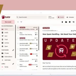 Tuta Mail améliore son filtre anti-spam grâce à l’apprentissage machine côté client