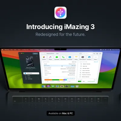 iMazing Converter | Outil gratuit pour la conversion de photos HEIC en JPEG et de vidéos HEVC en MPEG-4