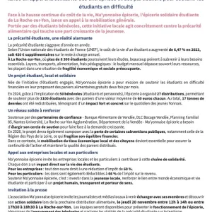 La ma’yonnaise est dans la sauce.
