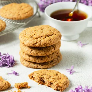 Cornish fairings / cookies anglais au gingembre (végétalien, vegan)