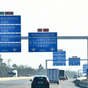 Contournement de Strasbourg. GCO : enfin des panneaux pour les accès gratuits à Strasbourg ?