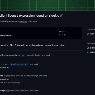Gouvernance du code : l’automatisation des licences open source arrive nativement sur GitHub