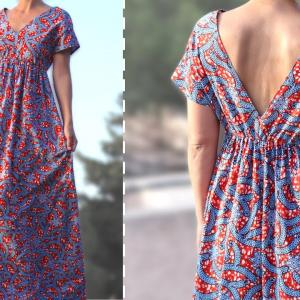 Tuto couture : la grande robe d'été sans patron ✨ Marion Blush