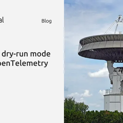 Building a dry-run mode for the OpenTelemetry Collector