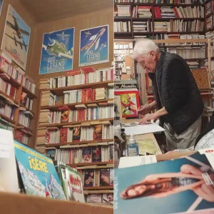 À 86 ans, Simone et Yves continuent de faire vivre le livre d'occasion à Strasbourg