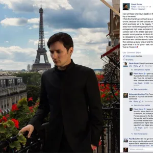 Pique et pique et Telegram. Plus Durov sera la chute.