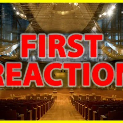 CJEU Judgment - First Statement