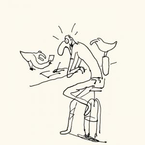 Parle à mon cul, ma tête est Gérald