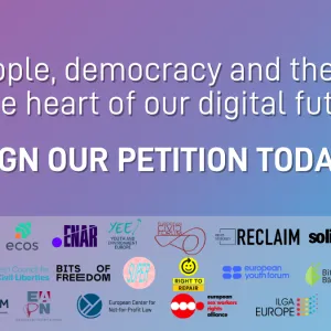 Petition: Put people, democracy and the planet at the heart of our digital futures!