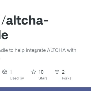 GitHub - Huluti/altcha-bundle: A Symfony bundle to help integrate ALTCHA with Symfony forms.