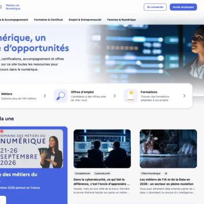 ☕️ France Travail publie sa plateforme dédiée aux métiers du numérique