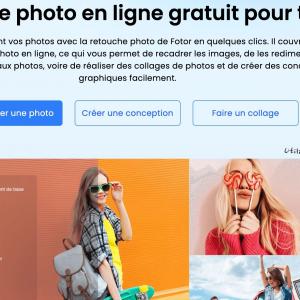 Fotor. Une bonne trousse à outils pour retoucher les photos en ligne