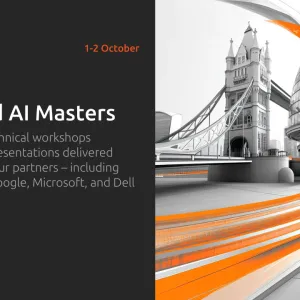Join industry experts at Data and AI Masters