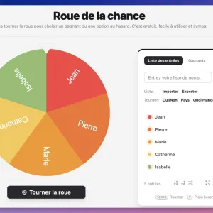 Ohmyluck. Des tirages au sort aléatoires et gratuits pour animer votre classe