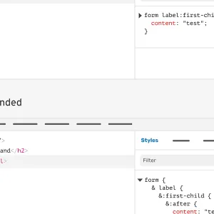 CSS Nesting UX in DevTools