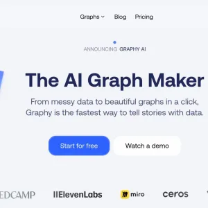 Graphy. Un outil en ligne pour créer des graphiques de données le plus facilement du monde